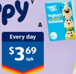 ALDI Sweet Vine Yogurt Coated Sultanas offer