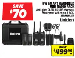 Autobarn 5 w smart handheld uhd radio pack offer