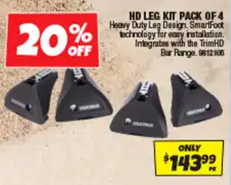 Autobarn Hd leg kit pack of 4 offer