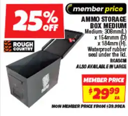 Autobarn Ammo storage box medium offer