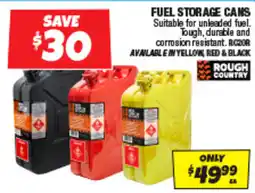 Autobarn Fuel storage cans offer