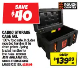 Autobarn Cargo storage case 50l offer