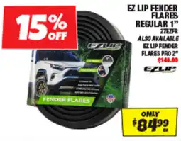 Autobarn Ez lip fender flares regular 1" offer