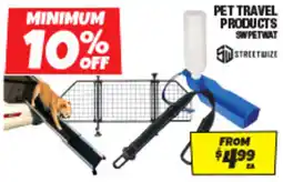 Autobarn Pet travel products offer