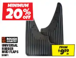 Autobarn Universal rubber mud flaps offer