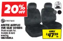Autobarn Arctic acrylic fur seat covers offer