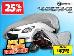 Autobarn 2 star car & motorcycle covers offer