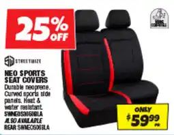 Autobarn Neo sports seat covers offer