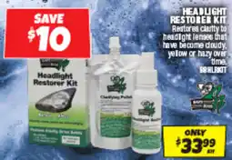 Autobarn Headlight Restorer Kit offer