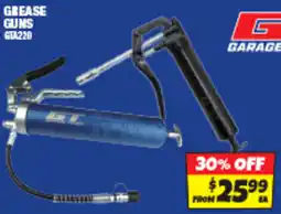 Autobarn Grease guns offer