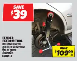 Autobarn Fender reform tool offer