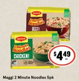 IGA Maggi 2 Minute Noodles offer