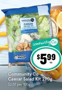IGA Community Co Caesar Salad Kit offer