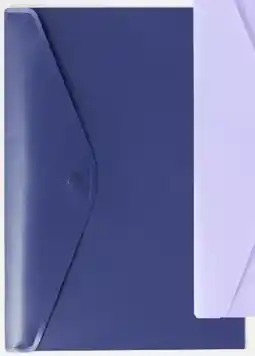 Kmart A4 Document Wallet - Navy offer