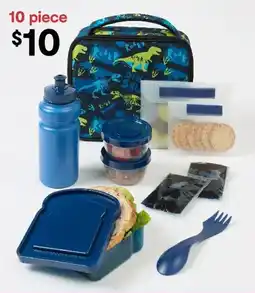 Kmart Blue Tie Dye Lunch Set offer