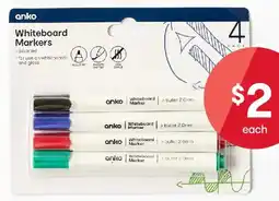 Kmart Whiteboard Markers offer