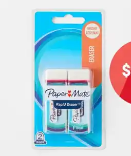 Kmart Paper Mate Rapid Erasers offer