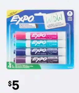 Kmart Expo Dry Erase Whiteboard Marker Bullet Tip - Business Assorted offer