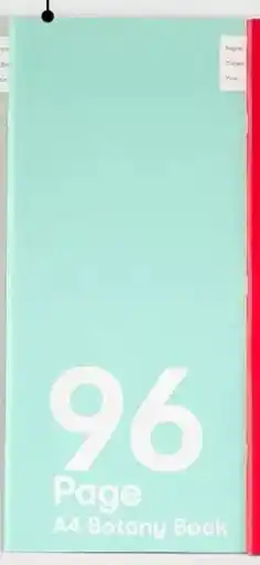 Kmart A4 Botany Book offer