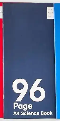 Kmart A4 Science Book offer