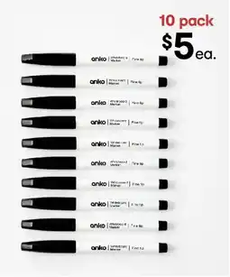 Kmart Whiteboard Markers offer