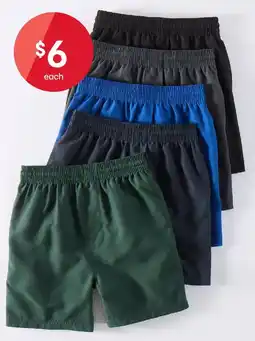 Kmart School Mesh Shorts offer