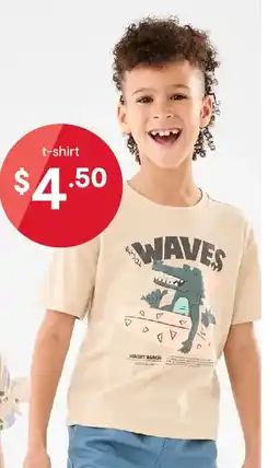 Kmart Chest Print T-shirt offer