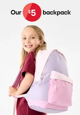 Kmart Junior Classic Backpack offer