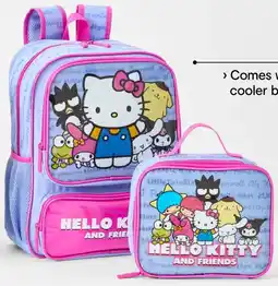Kmart Hello Kitty Backpack Set offer