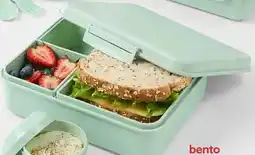 Kmart Sage Wheat Straw Bento Snack Box offer