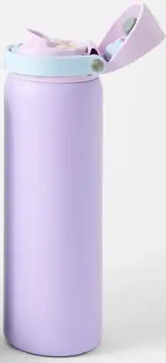 Kmart Anko Lilac Dual Function Drink Bottle offer