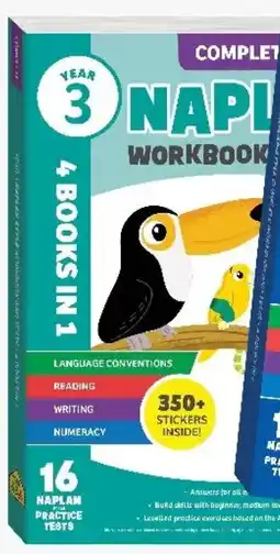 Kmart Naplan-Style Complete Workbook and Tests Year offer