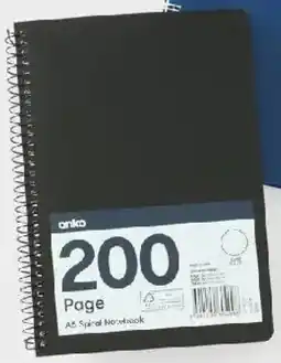 Kmart A5 Spiral Notebook offer