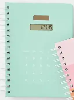 Kmart Notebook with Calculator offer