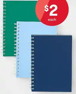Kmart A5 Spiral Notebook offer