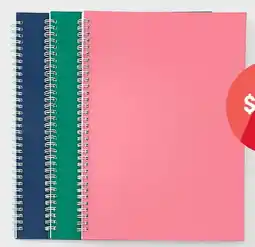 Kmart A4 Spiral Notebook offer
