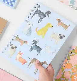 Kmart A5 Notebook - Split Dogs offer