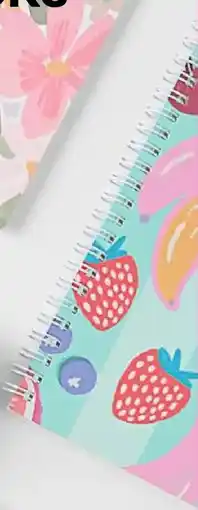 Kmart A5 Notebook - Fruit Salad offer