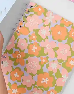 Kmart A5 Split Notebook - Ditsy offer