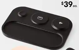 Kmart 3-in-1 Wireless Charger Tray offer