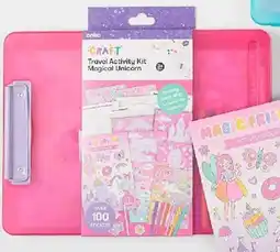 Kmart Travel Activity Kit - Magical Unicorn offer