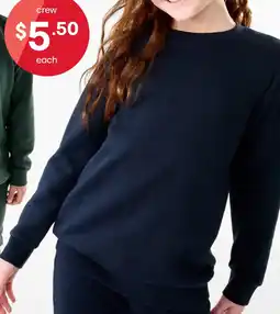 Kmart Basic Crew Sweatshirt offer