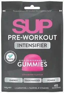 Discount Drug Stores SUP Pre-Workout Gummies offer