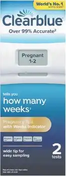 Clearblue Digital Pregnancy Test With Weeks Indicator 2 Tests