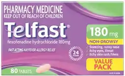Discount Drug Stores Telfast Hayfever Allergy Relief offer