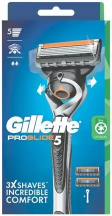 Discount Drug Stores Gillette ProGlide Flexball Razor Handle + 2 Cartridges offer