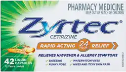 Soul Pattinson Chemist Zyrtec offer