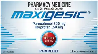 Soul Pattinson Chemist Maxigesic offer