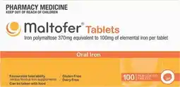 Amcal Pharmacies Maltofer Oral Iron 100 Tablets offer