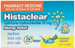 Amcal Pharmacies Histaclear offer